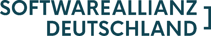 Softwareallianz Deutschland Logo Blau Transparent